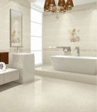 Glossy Glazed Surface White Marble Look Ceramic Tile for Wall and Floor