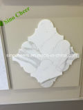 Lantern Shape Bianco Calacatta Gold Marble Mosaic