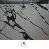 White Calacatta Quartz Stone for Kitchentop/Countertops/Slab in House Project