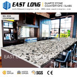 Black&Blue Engineered Polished Quartz Stone Countertops for Wall Panels