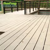 Outdoor Public Garden Waterproof WPC Decking Engineered Floorings Hollow Decking