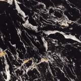 Bathroom Kitchen Wall Polished White Black Marble Polished Porcelain Tile