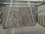 Silver Grey Dark Marble Slab for Kitchen/Bathroom/Wall/Floor