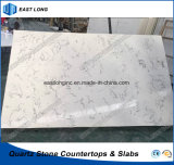 Carrara White Quartz Stone Slab for Kitchen Countertop with Factory Price (Marble colors)