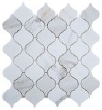 Calacatta Gold Arabesque Lantern Design Floor Wall Tile