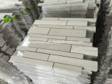 Wall Tile Strip Marble White Wood Mosaic