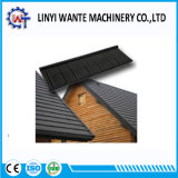 Easy Installation Galvanized Steel Stone Coated Metal Roof Tile Wood Type