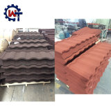 Colorful and Beautiful Stone Coated Steel Roman Roof Tile