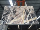 Black Jungle Grey Marble Slab for Kitchen/Bathroom/Wall/Floor