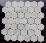 Popular White Hexagon Marble Mosaic Tiles on Sales