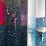 Luxury Blue Glass Square Mosaic Tiles