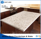 Top-Rated Quartz Countertops for Home Decoration/ Building Materials with SGS Report (Marble colors)