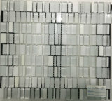 White Irregular Shape Glass Mosaic Tile