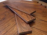 Hand Scraped Mongolian Teak Hardwood Flooring