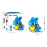 10172330-132PCS Lapras Building Block Educational Toy for Cooperation Ability Improvement