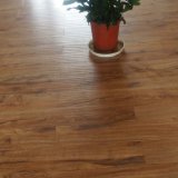 12.3mm Machogany Handscraped Suraface V-Groove Laminate Flooring