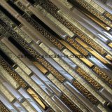 High Quality and Classicial Stripe Glass Mosaic Tile