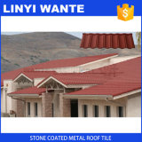Easy Installation Terracotta Stone Coated Metal Roof Tile