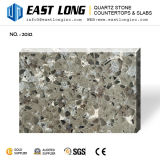 Hot Sale Granite Color Artificial Quartz Stone Slabs for Kitchentops with Building Material