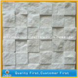 Natural Carrara White Marble Stone Mosaics for Home, Hotel Wall