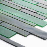 Never Fade Building Green Shower Floor Tile Stained Glass Mosaic