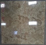 Light Emperador Marble Look Porcelain Floor Tile for Living Room