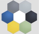 New Building Material Decoration 285X330X165 Soild Color Hexagon Honed Look Kitchen Bathroom Porcelain Wall Flooring Tile (SC603)