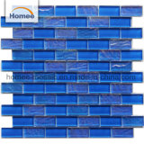 Beautiful 300X300 Cobalt Blue Swimming Pool Tiles Glass Mosaic