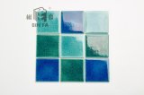 98*98mm Island Crackle/ Ice Crackle Hawaii Blue Ceramic Mosaic Tile for Decoration, Kitchen, Bathroom and Swimming Pool