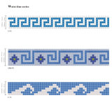 Glass Mosaic for SPA Swimming Pool Tile