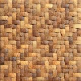 Environmental Handmade in Stock Morden Style Coconut Mosaic