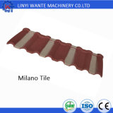 Roofing Materials Milano Type Stone Coated Metal Roof Tile