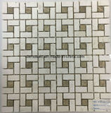 Gray Bianco Carrara Marble Stone Mosaic Tile