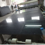 Kingkonree 2cm and 3cm Caesarstone Mirror Black Quartz Slab