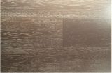 Limed Wirebrushed Dark Grey Oak Engineered Flooring