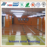 Color Durable Safe and Non-Slip Leasire Area Flooring with Water Resistance